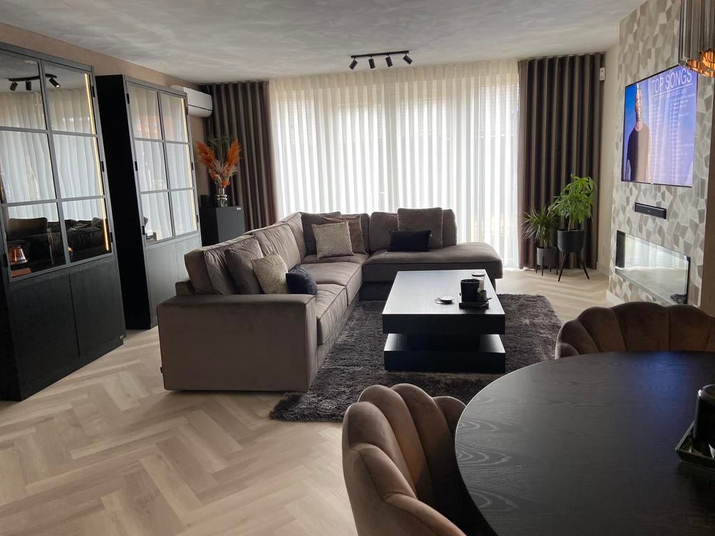 Santos Sofa hoekbank Richmond Stone grey, Ophalen of Verzenden, Gebruikt, Stof, Richmond Interiors