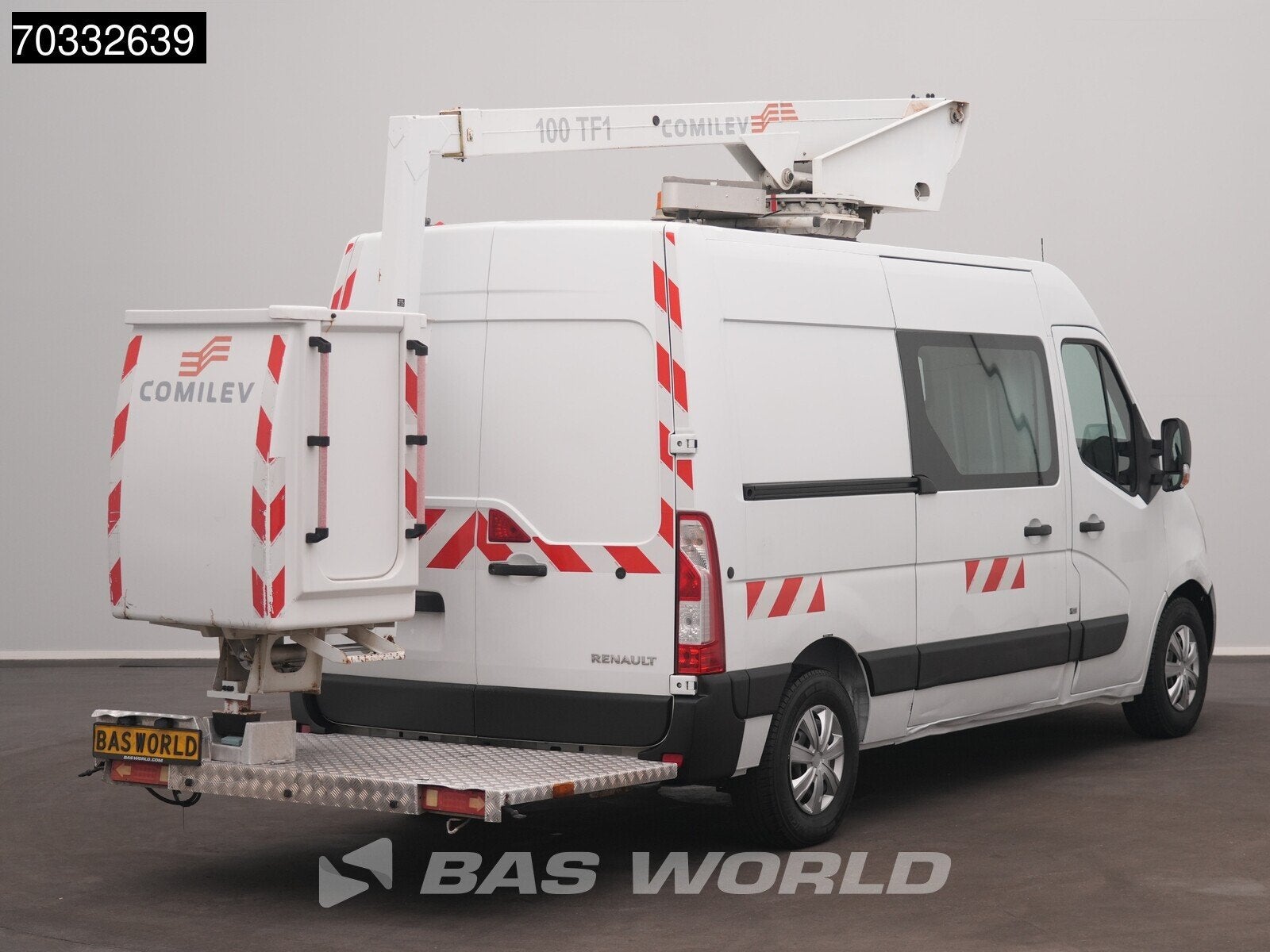 Renault Master 125PK Hoogwerker L2H2 Airco Cruise Parkeersen, Euro 5, Gebruikt, 4 cilinders, Renault