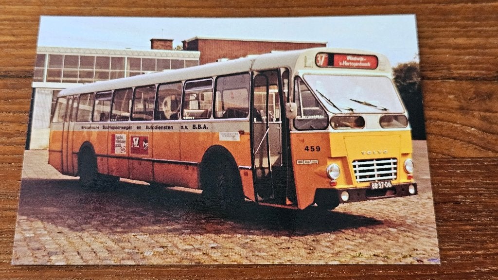 Foto BUS BBA Breda 459, Verzamelen, Verzenden, Gebruikt, Bus of Metro, Overige typen