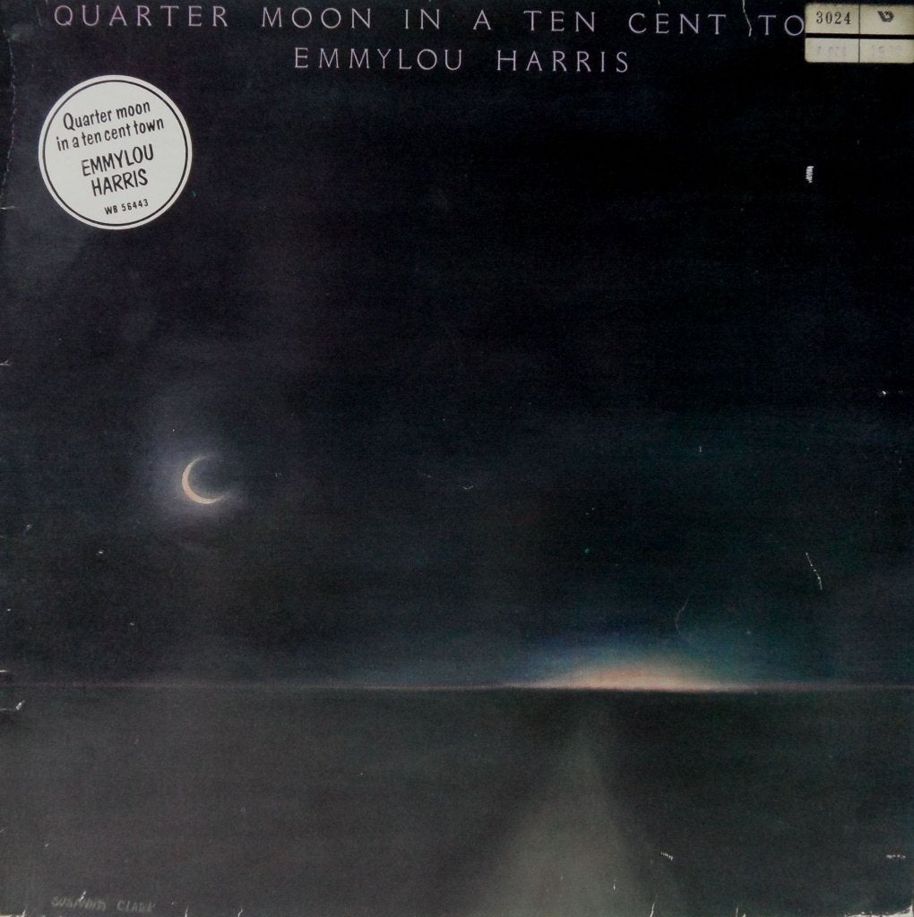 Emmylou Harris - QUARTER MOON IN A TEN CENT TOWN @1978, LP, Pop, Ophalen of Verzenden, Zo goed als nieuw