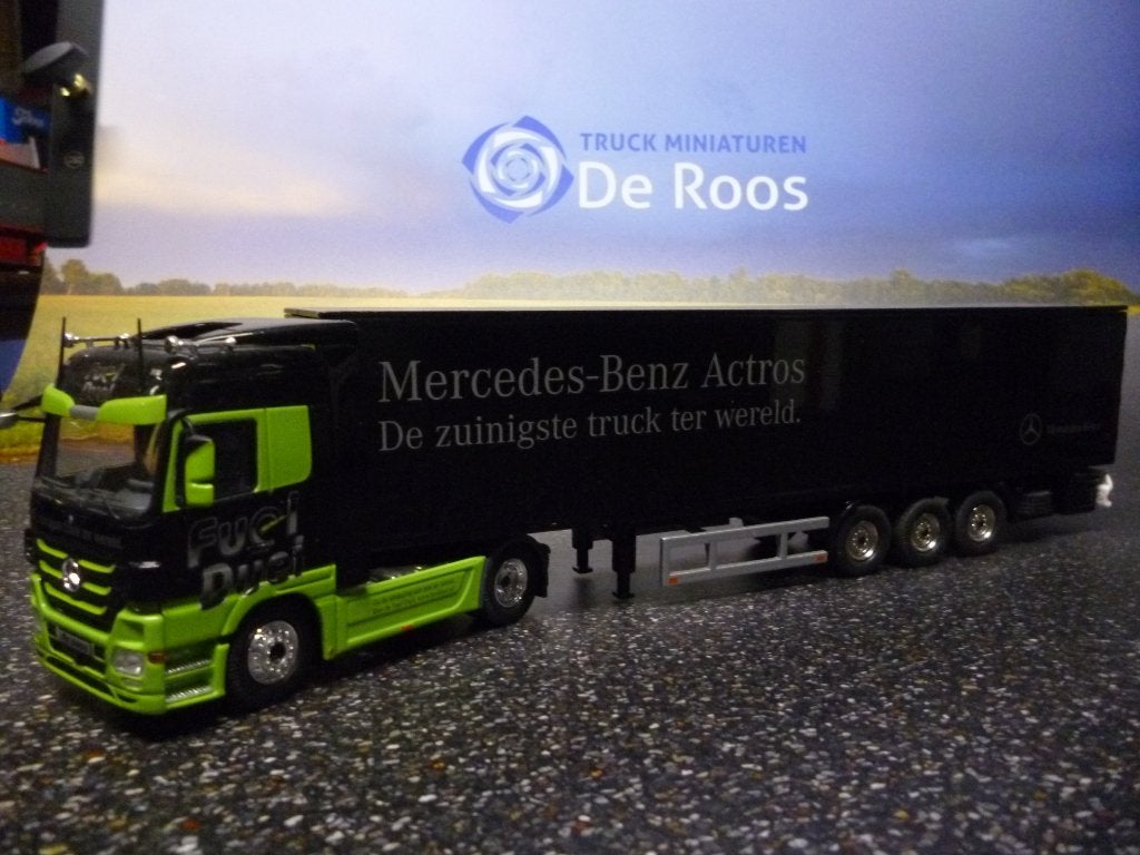 NZG Mercedes Actros Fuel Duel, Ophalen of Verzenden, Zo goed als nieuw, Bus of Vrachtwagen, NZG
