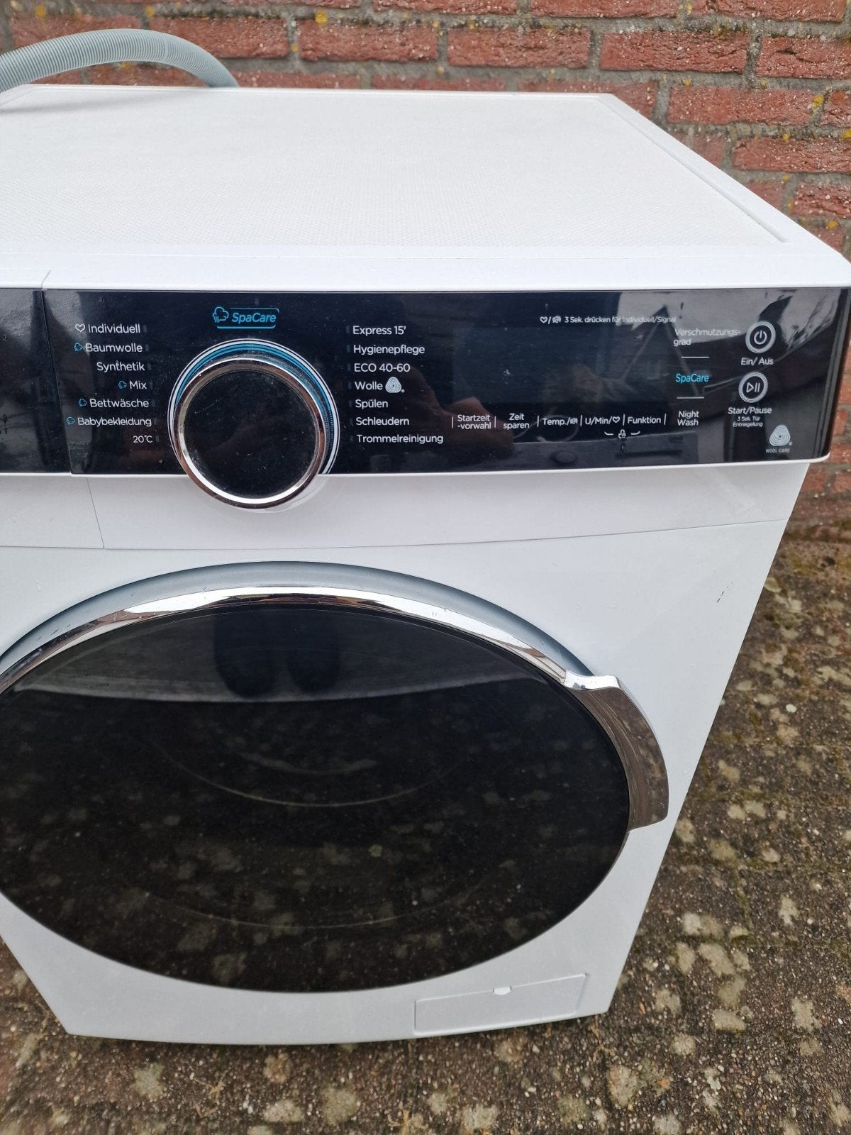 Hanzeatic Voorlader Wasmachine - Zo goed als nieuw, Witgoed en Apparatuur, Ophalen, 1200 tot 1600 toeren, 8 tot 10 kg, Zo goed als nieuw
