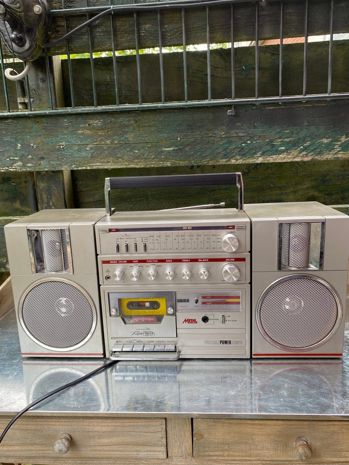 Mooie goed werkende radio cassette speler, Audio, Tv en Foto, Bandrecorders, Verzenden, Bandrecorder
