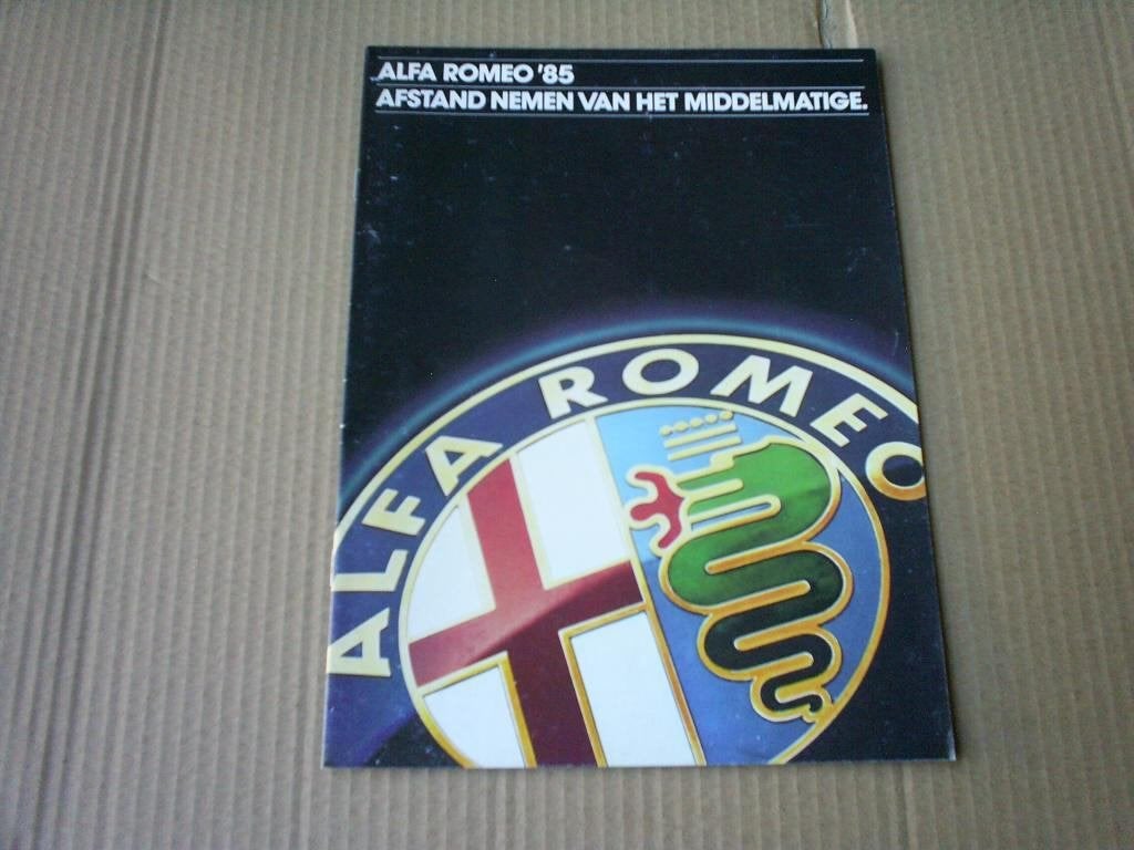 Alfa Romeo 1985 o.a. 33 / Giulietta / 90 / 6 / Spider, Verzenden, Zo goed als nieuw, Alfa Romeo