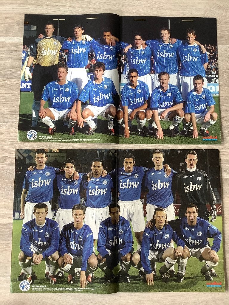 Posters FC Den Bosch Jaren 2000, Ophalen of Verzenden, Zo goed als nieuw, Overige binnenlandse clubs, Poster, Plaatje of Sticker