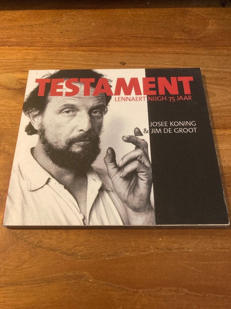 Testament / Lennaert Nijgh 75 jaar - Josee Koning / Jim de G, Speciale editie, Zo goed als nieuw, Album, Verzenden