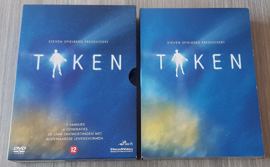 DVD Box Taken, 5 Dvd's [SF], Engels, Nederlands, Science Fiction en Fantasy, Ophalen of Verzenden