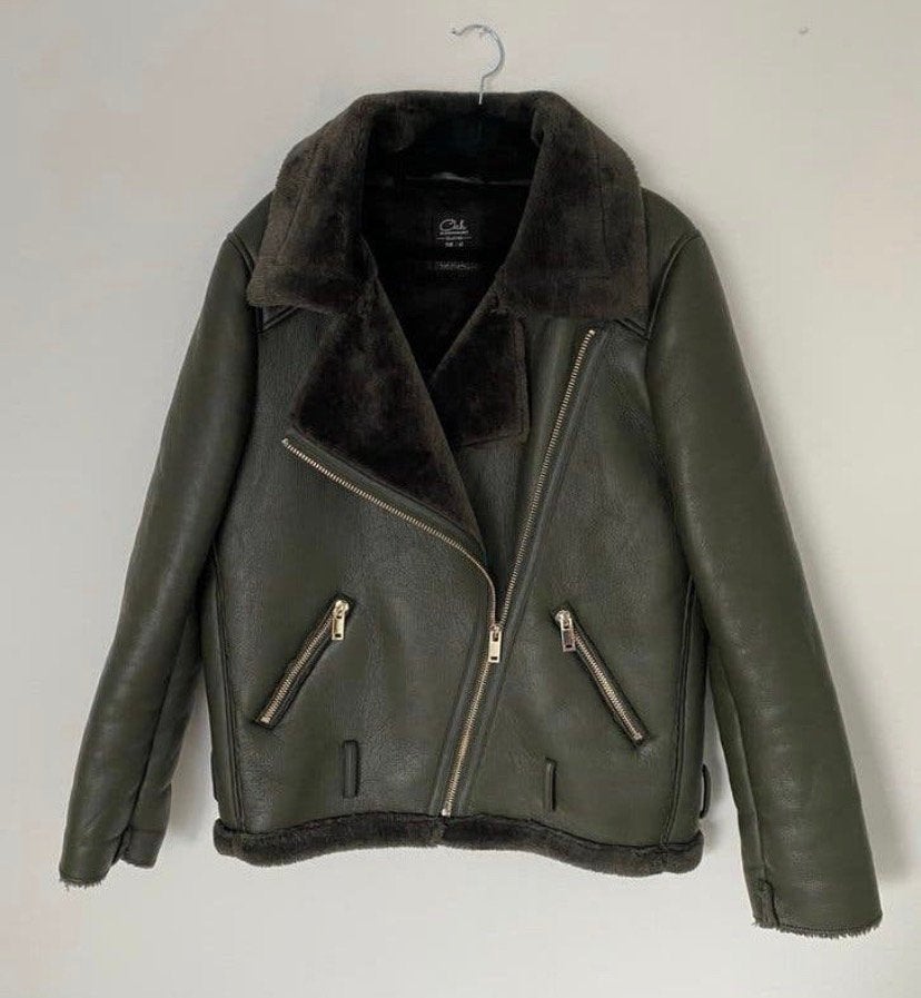 Dames winterjas, groen. Maat m, Verzenden, Zo goed als nieuw, Maat 38/40 (M), Groen