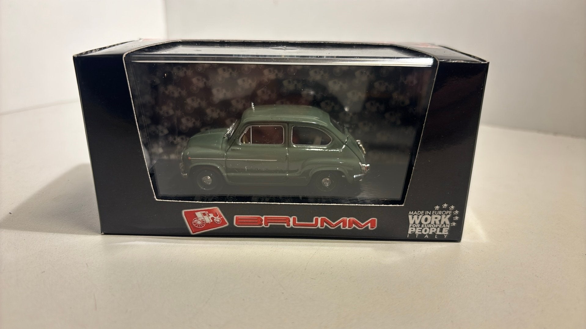 Fiat 600 d polizia stradale 1960 brumm 1.43, Overige merken, Auto, Ophalen of Verzenden, A