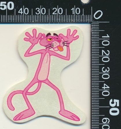 Sticker: Roze Panter - Pink Panther (5), Verzamelen, Stickers, Zo goed als nieuw, Strip of Tekenfilm, Ophalen of Verzenden