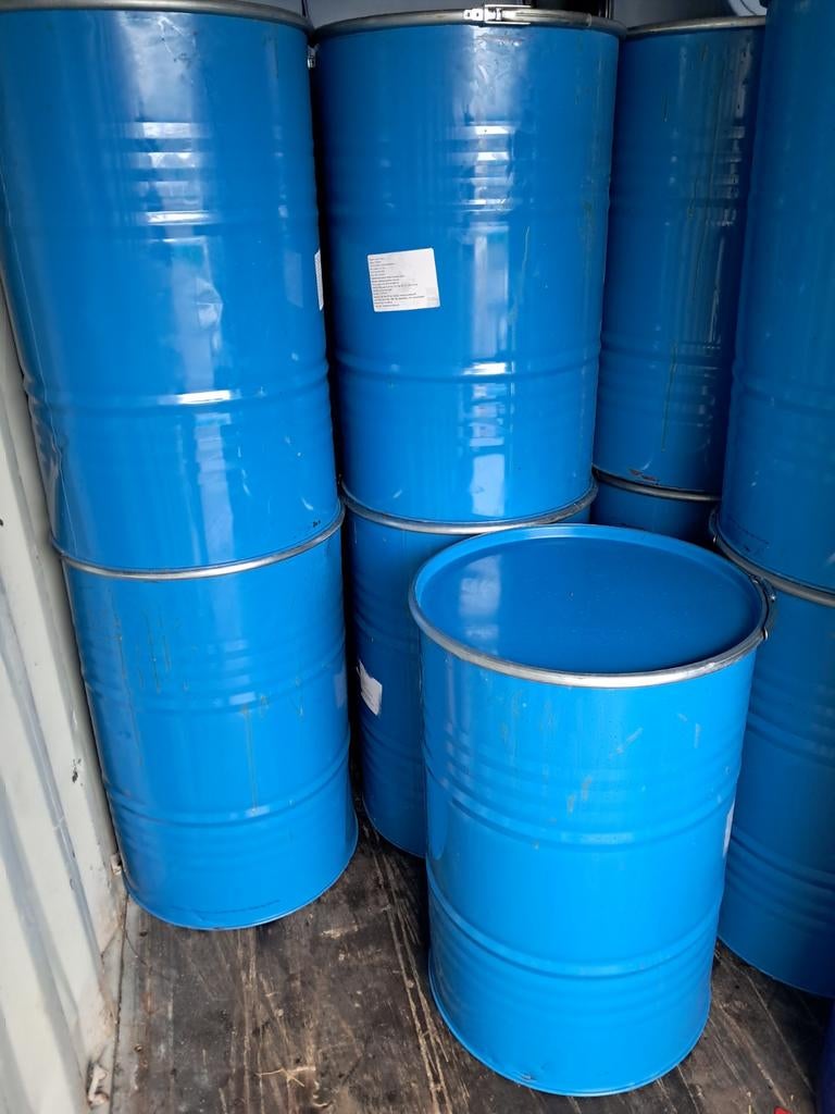 Deksel vaten van 210 liter, Ophalen