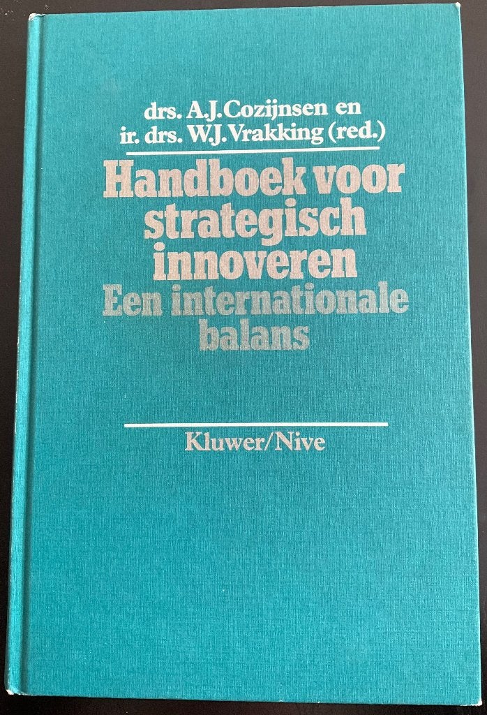 Handboek voor strategisch innoveren., Boeken, Advies, Hulp en Training, Ophalen of Verzenden, Gelezen, Cozijnsen en Vrakking (red.)