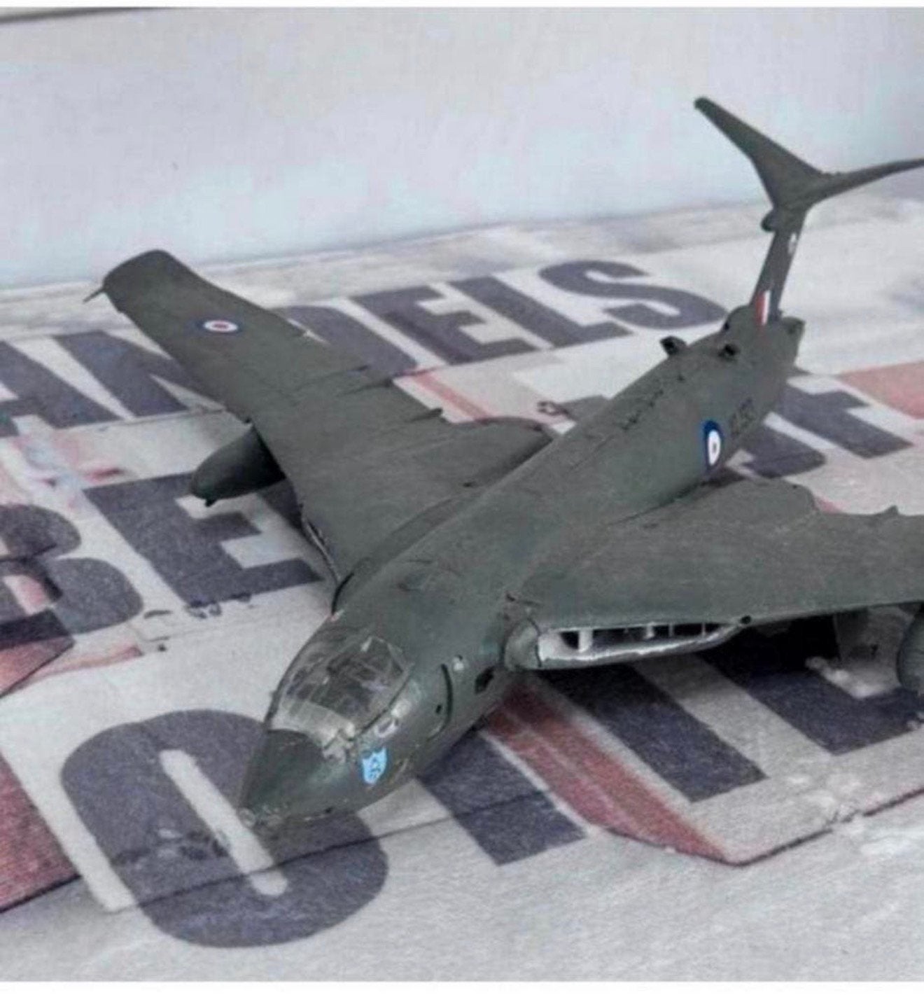 Modelbouw Vliegtuig 1:72 1/72 Victor B.Mk.2 bs Airfix groen, Hobby en Vrije tijd, Overige merken, 1:72 tot 1:144, Ophalen of Verzenden