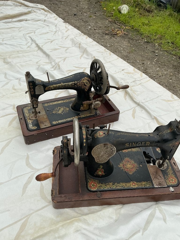 Antieke Singer naaimachines, Ophalen of Verzenden