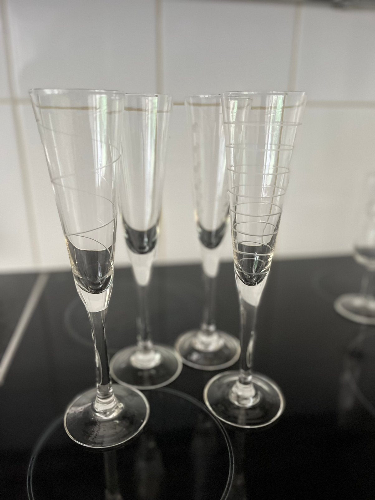 GRATIS champagneglazen, Verzamelen, Glas en Borrelglaasjes, Ophalen, Zo goed als nieuw, Overige typen