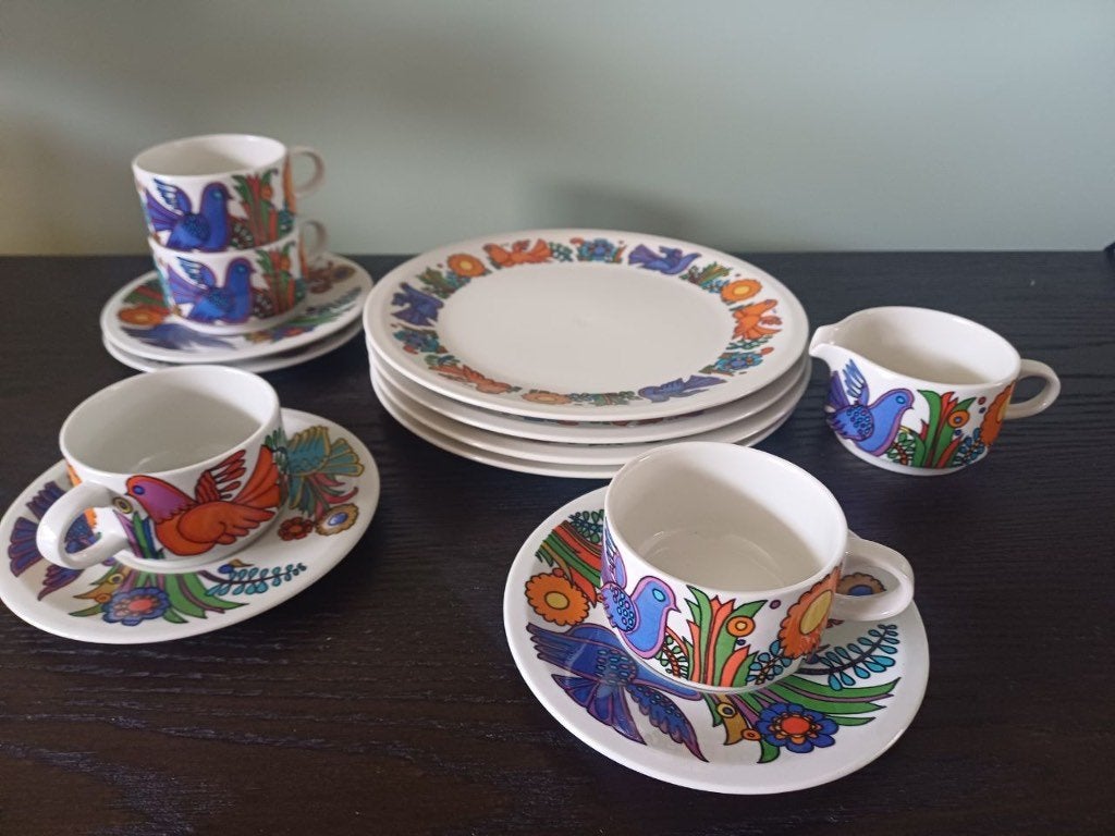 Acapulco Villeroy & Boch set 4 personen, Huis en Inrichting, Keuken | Servies, Villeroy & Boch, Ophalen of Verzenden, Zo goed als nieuw