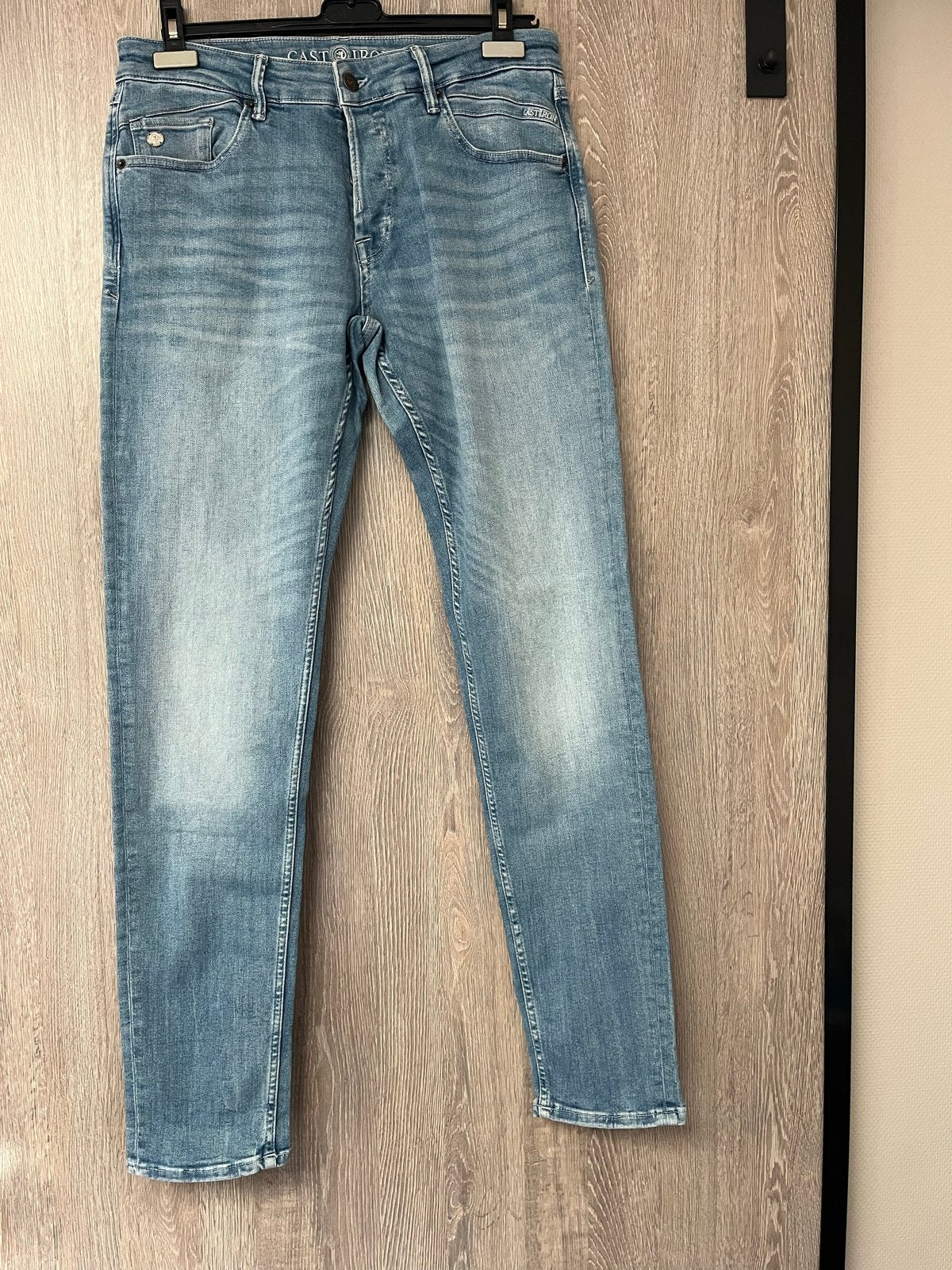 Cast Iron Heren Jeans - Mooie Kwaliteit - W33/L34, Ophalen of Verzenden, Gedragen, Blauw, W33 - W34 (confectie 48/50)