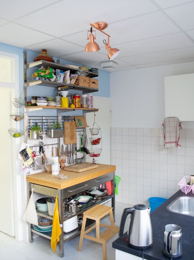 KUNGSFORS Ophangrail/plank/wandrek, roestvrij staal Ikea, Huis en Inrichting, Keuken | Keukenbenodigdheden, Ophalen, IKEA, Zilver