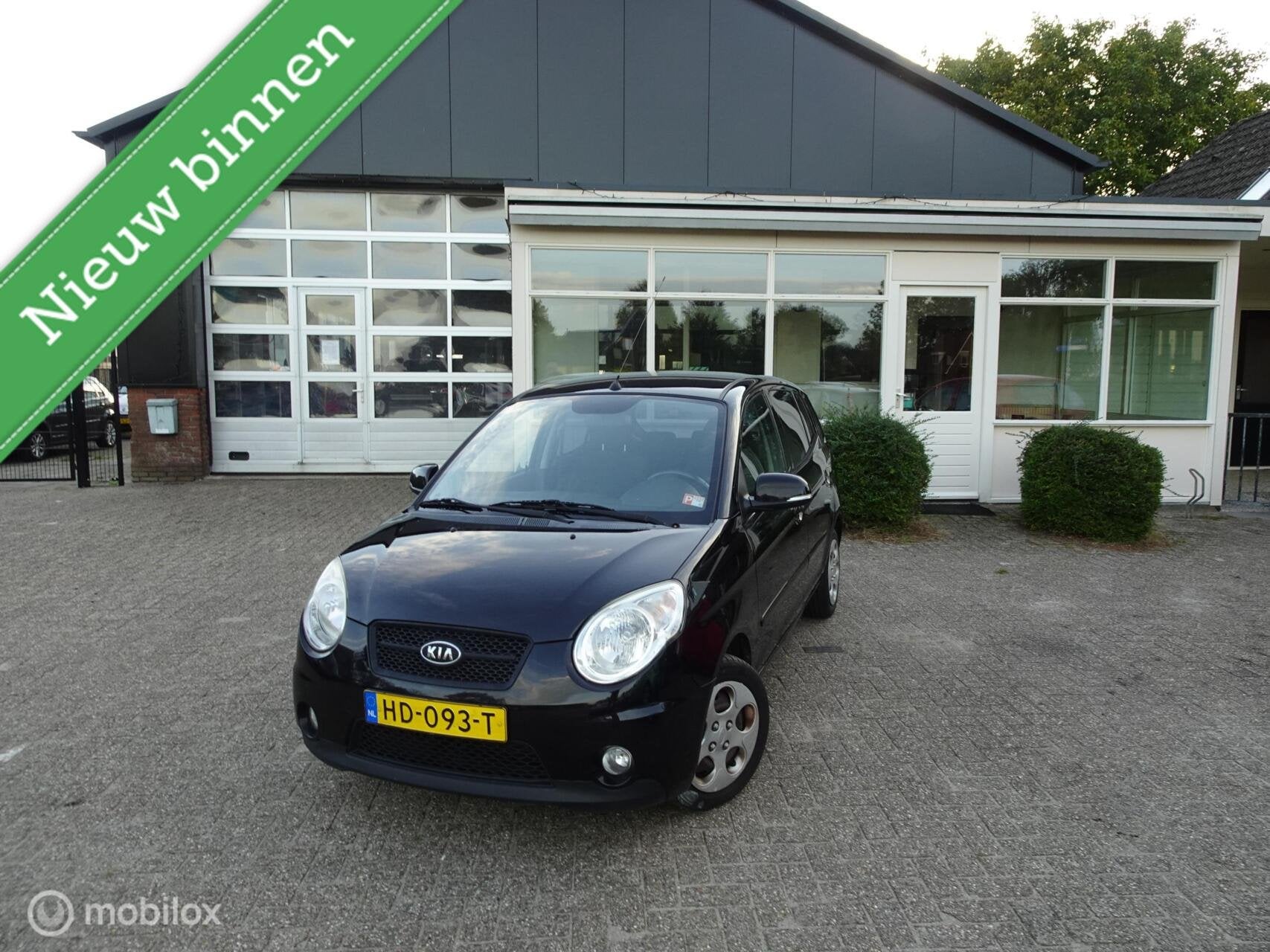Kia Picanto 1.0 X-ecutive, Auto's, Stof, Zwart, 4 cilinders, Elektrische ramen