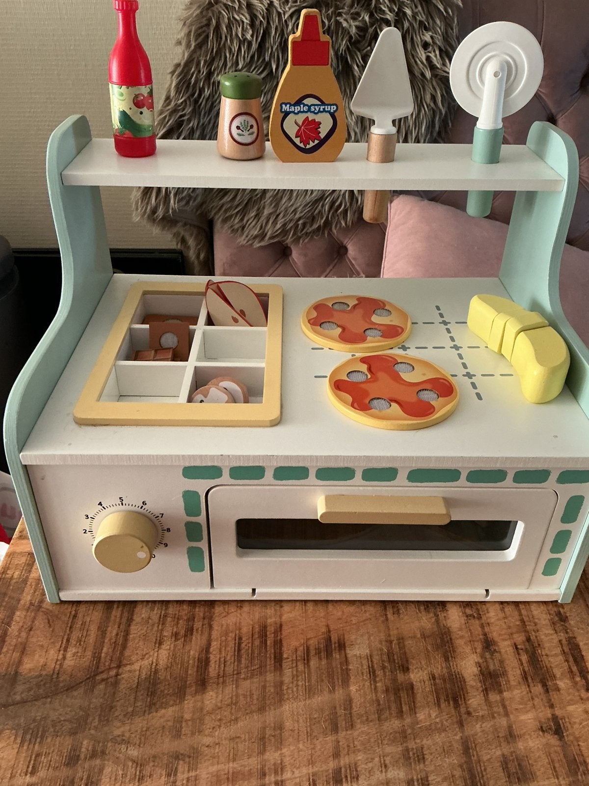 Houten pizza oven, Ophalen of Verzenden, Zo goed als nieuw