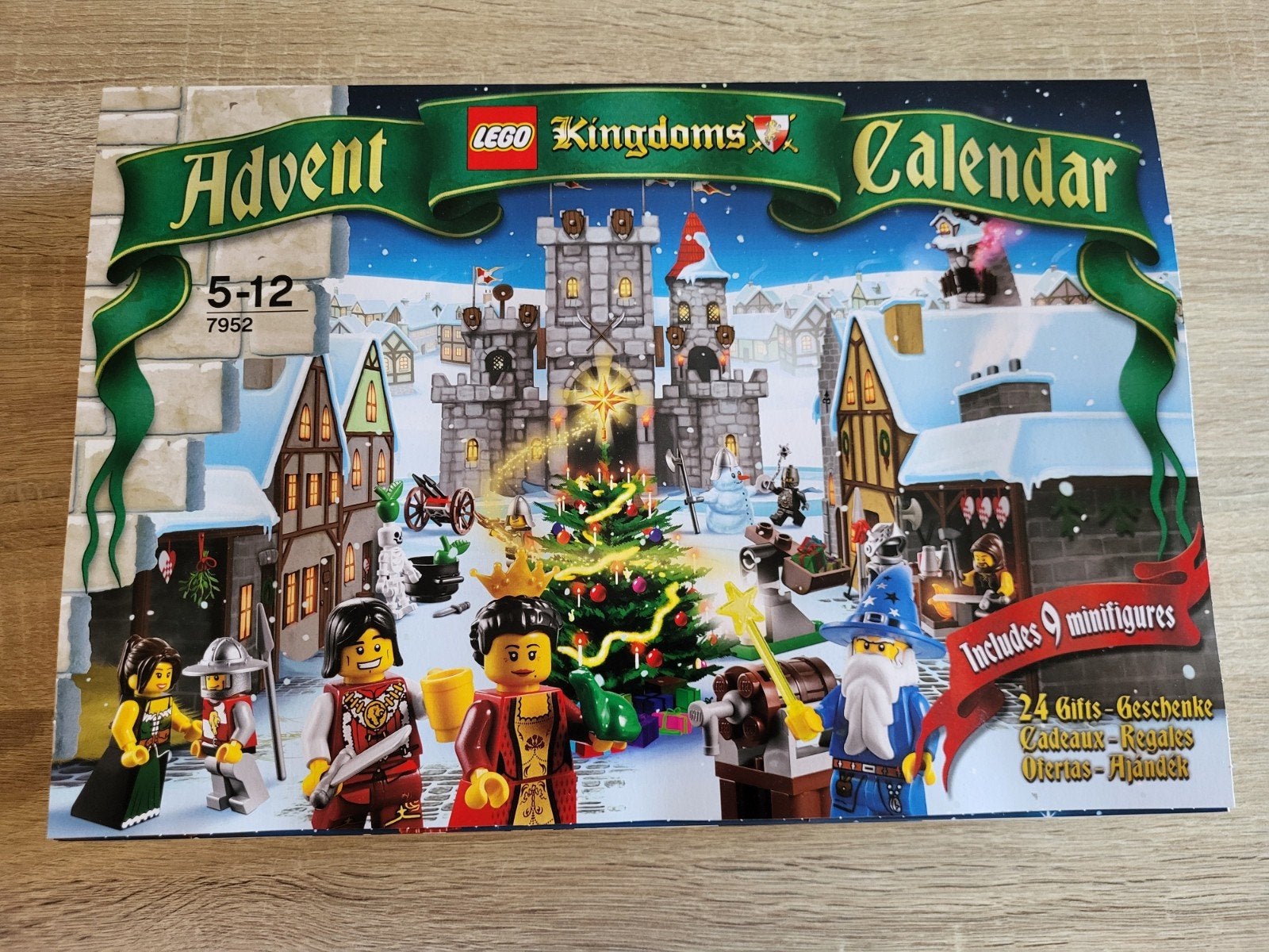 Lego Kingdoms Advent Kalender 7952 - Compleet, Ophalen, Gebruikt