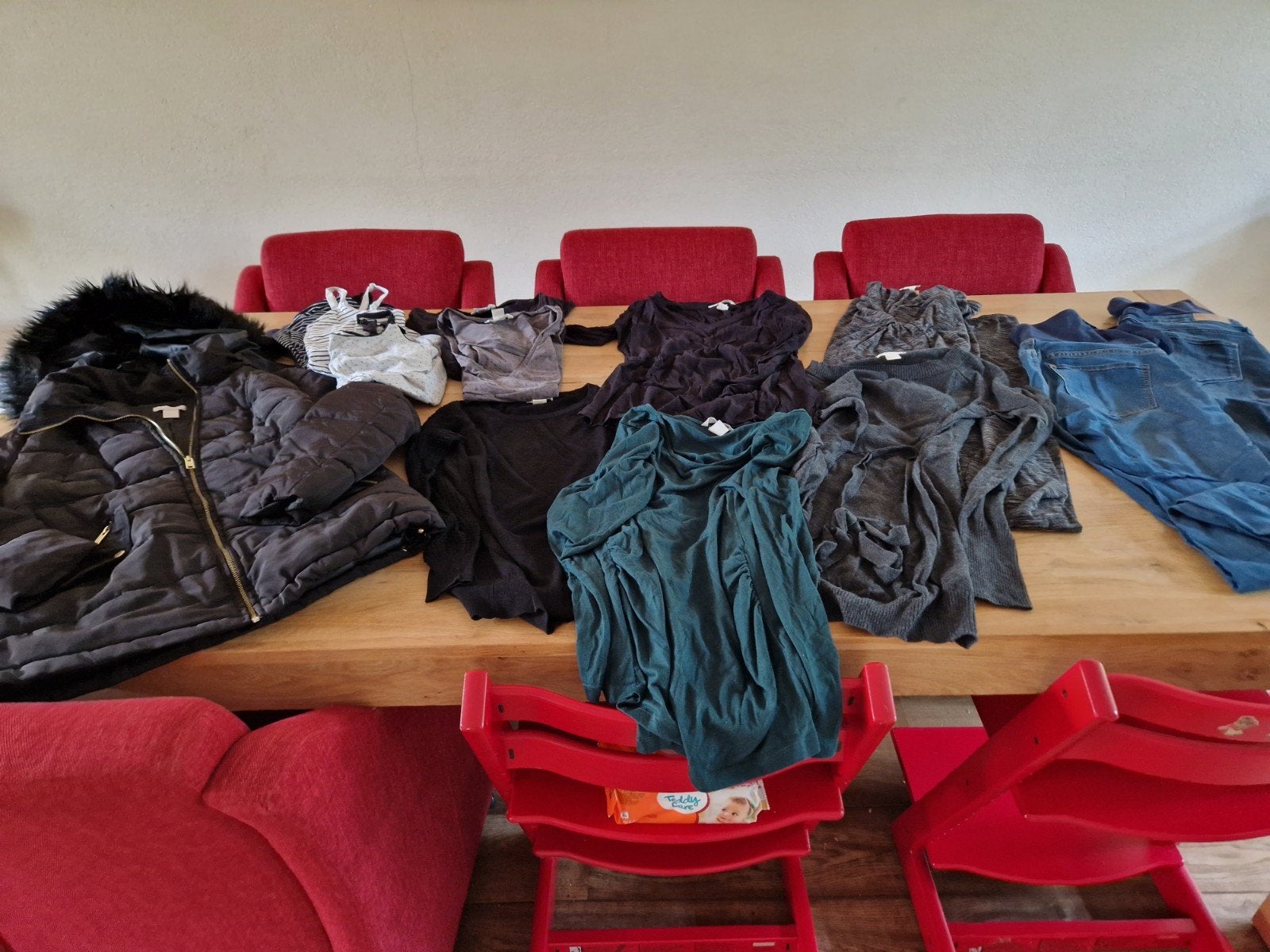 Positiekleding set, Ophalen, Maat 36 (S), Zwart