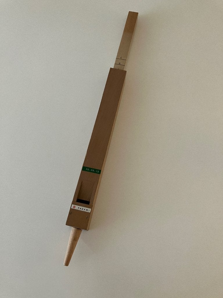 Japanse YAGAMI houten schuiffluit, mooi ontwerp. i.z.g.st., Ophalen of Verzenden, Zo goed als nieuw, Overige typen
