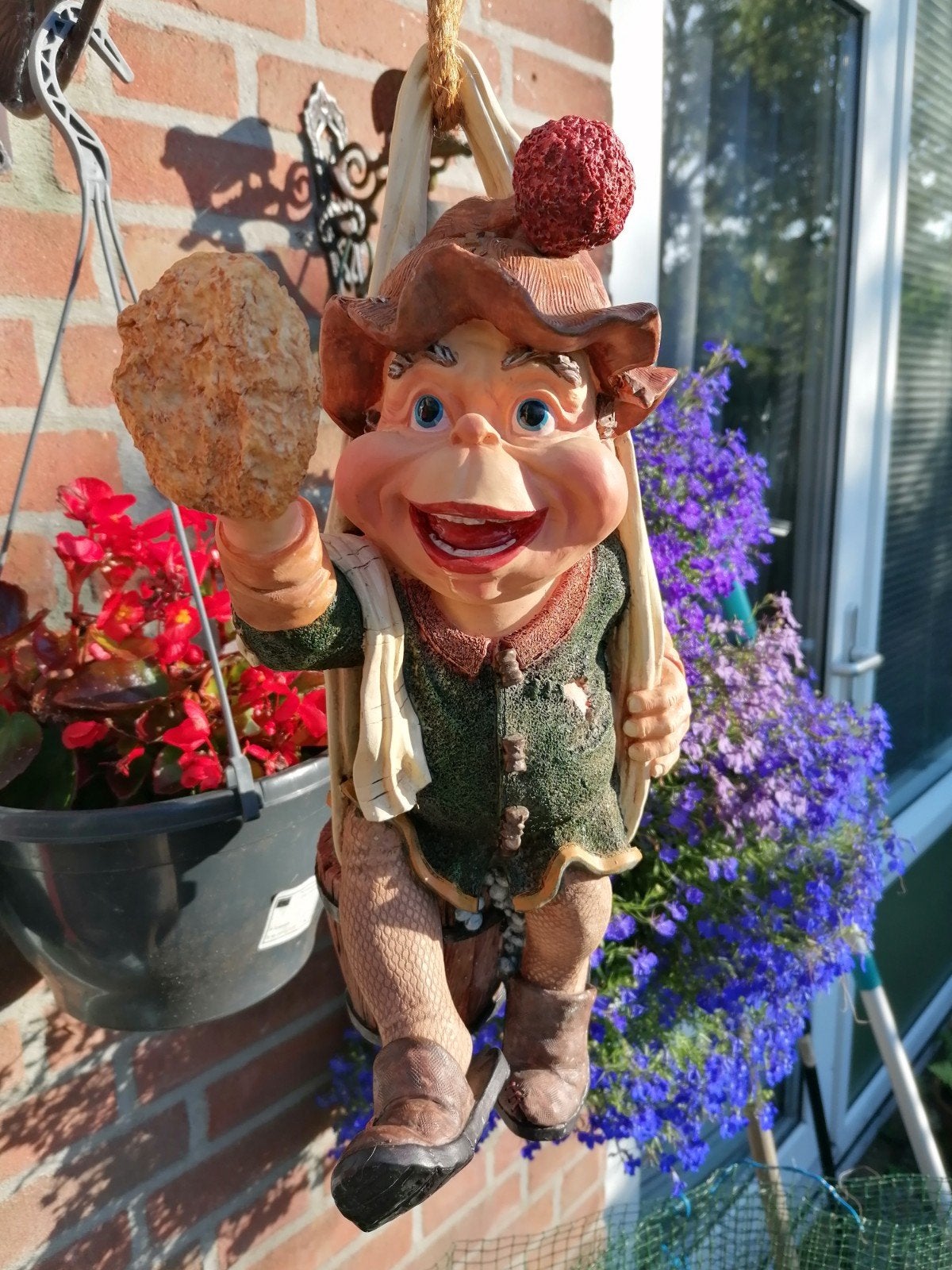 Vintage Efteling Laaf beeldje - Ramenwasser, Ophalen of Verzenden, Gebruikt, Beeldje of Poppetje