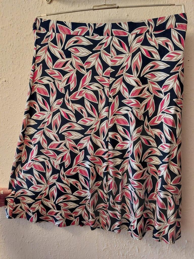 Nieuwe Frank Walder fleurige rok - maat 48, Ophalen of Verzenden, Nieuw, Maat 46/48 (XL) of groter, Onder de knie
