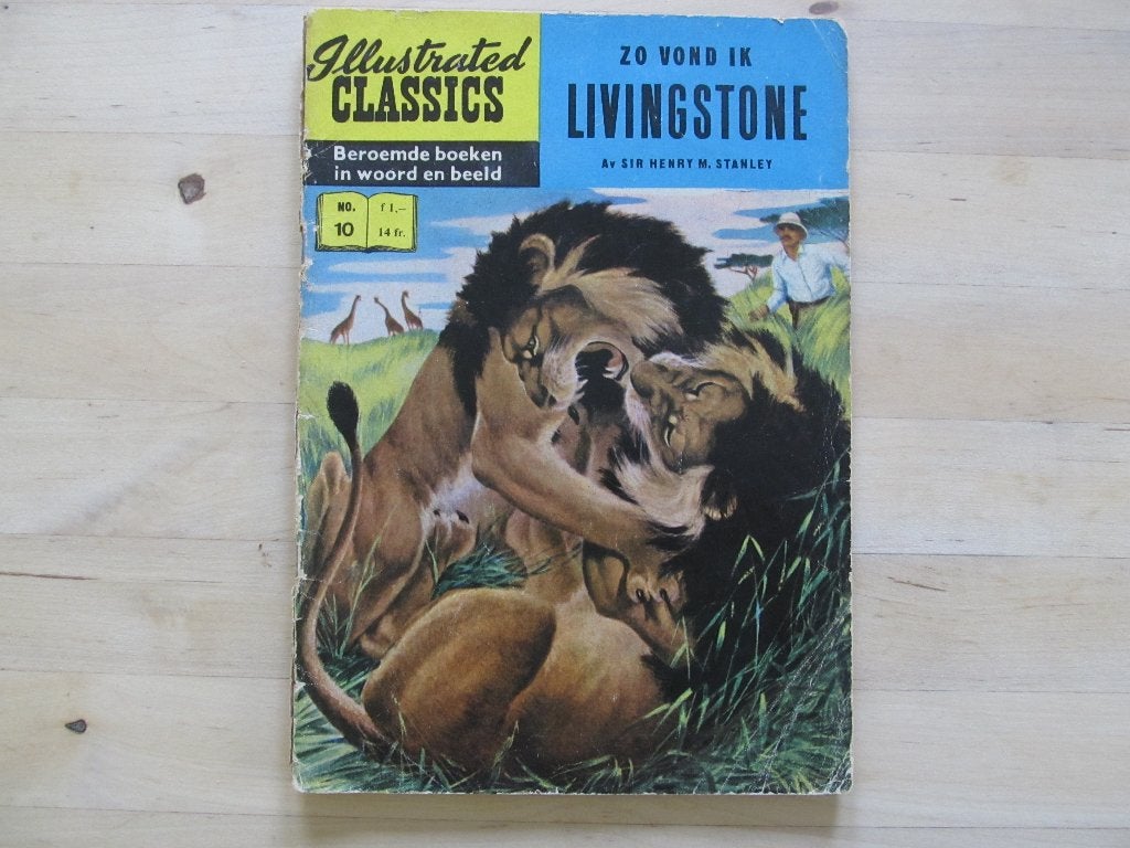 Illustrated Classics nr. 10 Zo vond ik Livingstone, Eén stripboek, Ophalen of Verzenden, Gelezen