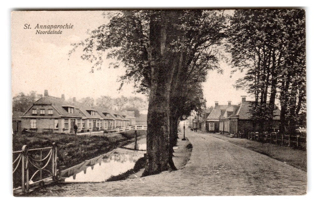Sint Annaparochie, Noordeinde, Ophalen of Verzenden, 1920 tot 1940, Ongelopen, Friesland