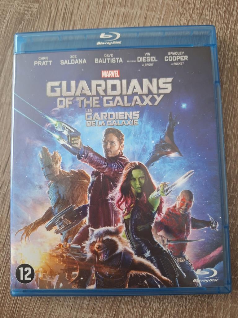 Guardians of the Galaxy Blu-ray - Marvel Avontuur, Cd's en Dvd's, Blu-ray, Zo goed als nieuw, Avontuur, Ophalen of Verzenden