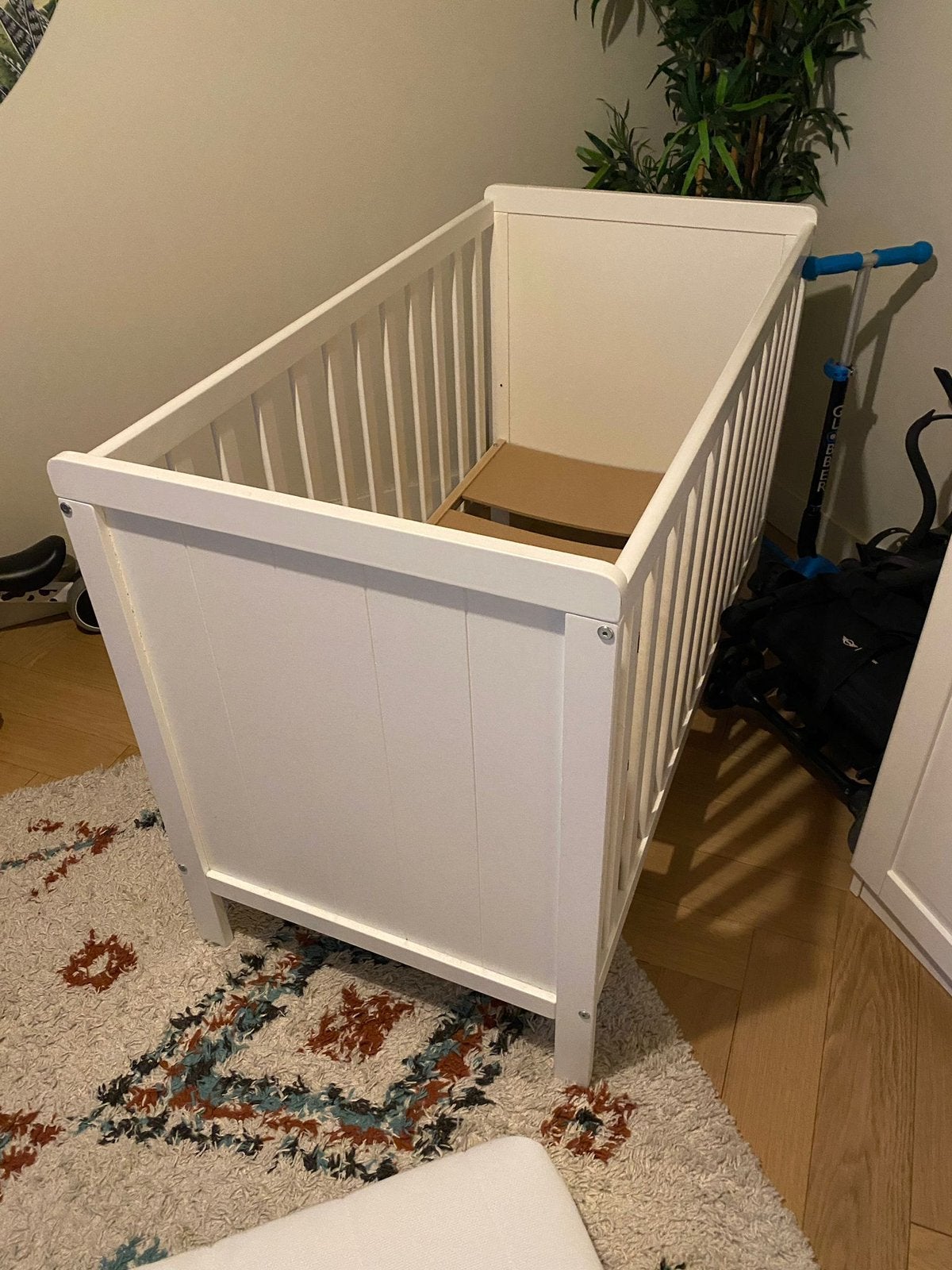 Europe Baby Ralph I - Mat Wit incl matras + Aerosleep topper, Ophalen, Gebruikt, Jongetje of Meisje