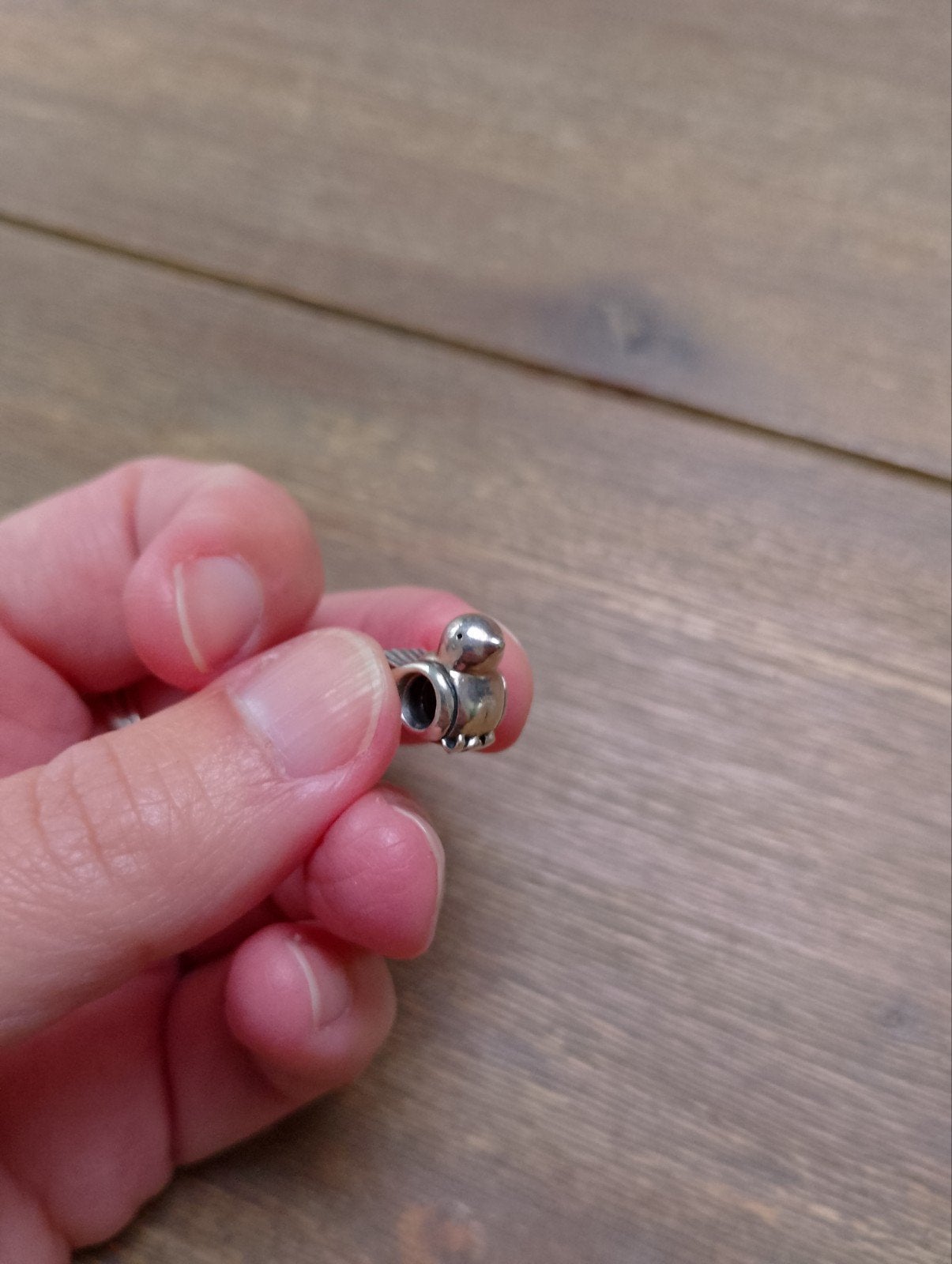 Pandora bedel vogeltje, Pandora, Ophalen of Verzenden, Zo goed als nieuw, 1 bedel