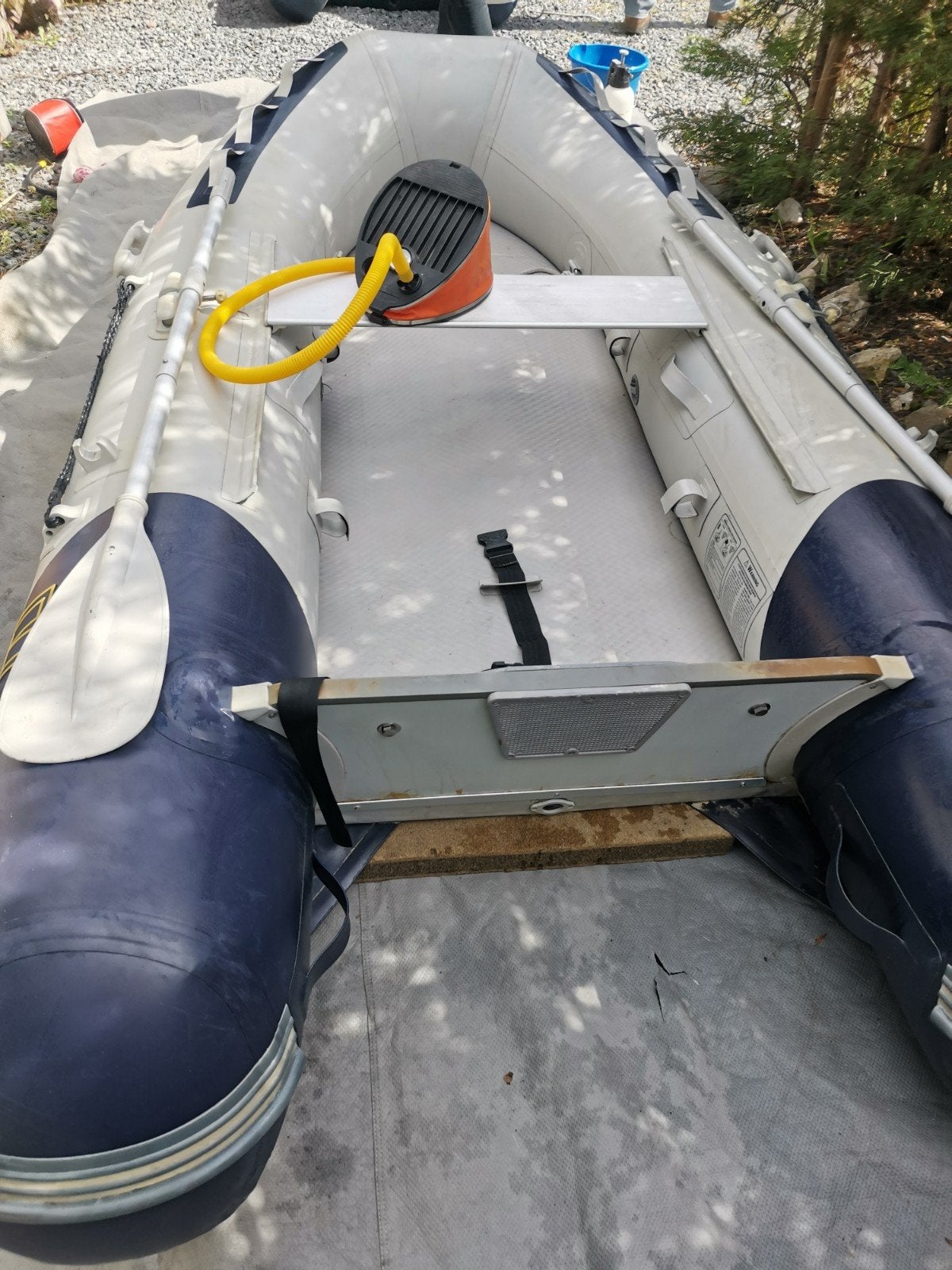 Vetus rubberboot met Suzuki 5 pk, Watersport en Boten, Ophalen, Gebruikt, Overige typen