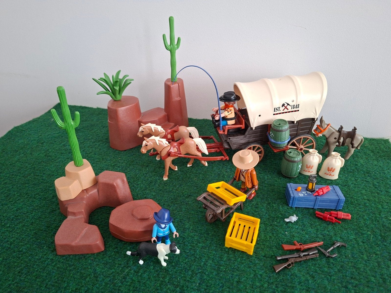 Playmobil Western Set 7, Ophalen of Verzenden, Gebruikt