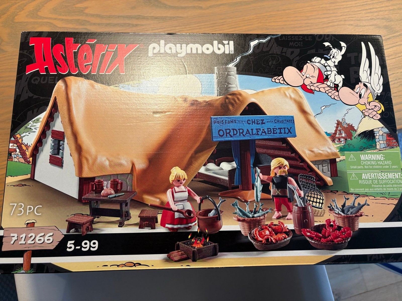 Playmobil Asterix 71266 - Het huis van Kostunrix, Gebouw, Complete set, Nieuw, Ophalen of Verzenden