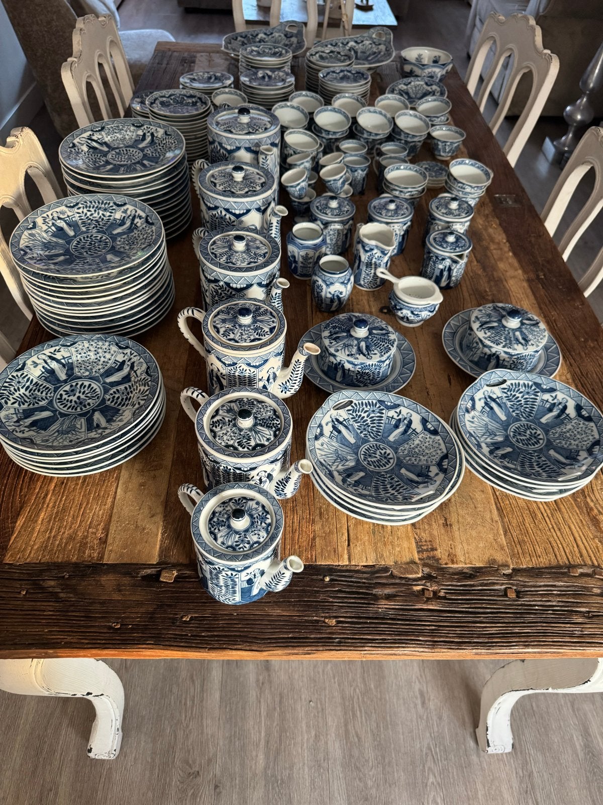 Groot mosa maastricht lange lijs servies, Ophalen, Gebruikt, Overige merken, Klassiek