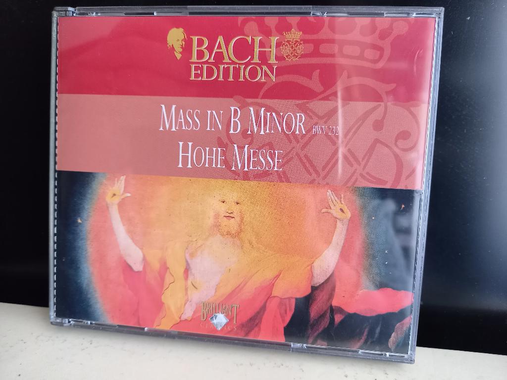 Bach Edition - Mass imn B Minor - Hohe Messe - Dubbel CD, Ophalen of Verzenden, Modernisme tot heden, Zo goed als nieuw, Overige typen