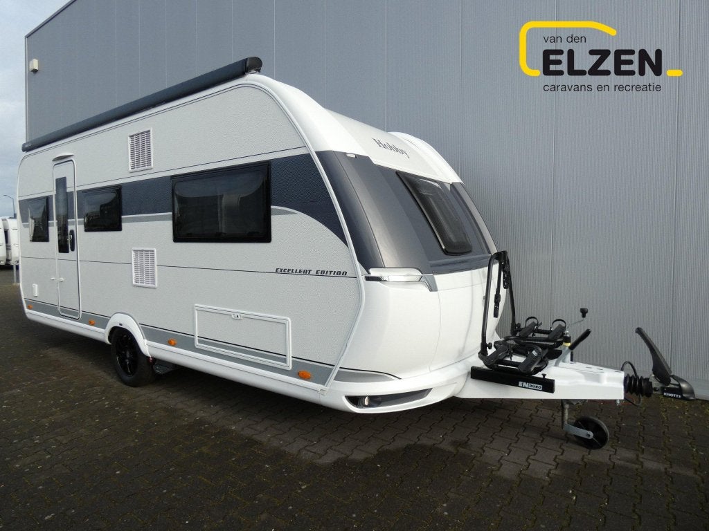 Hobby Excellent Edition 540 UL Black Edition Actiepakket, Caravans en Kamperen, Caravans, Rondzit, Hobby, Bedrijf, 6 tot 7 meter