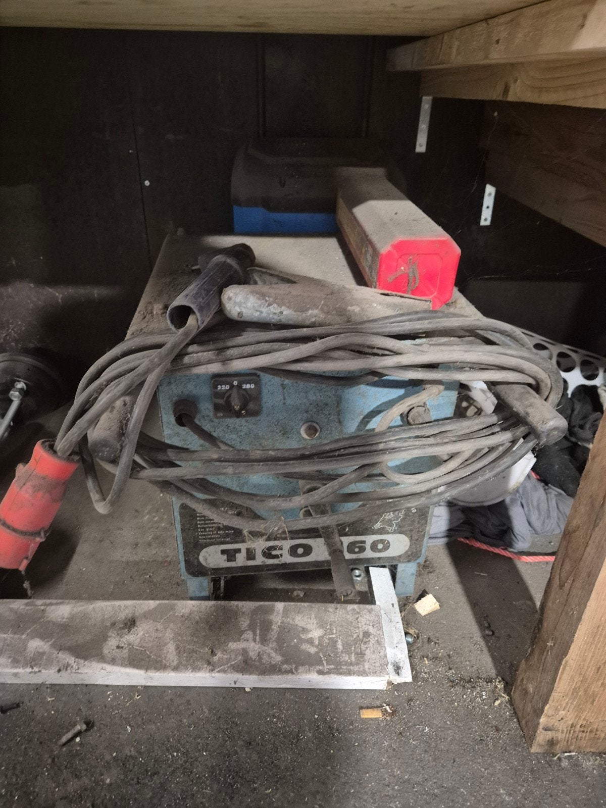 Tico 160 Amp Elektroden Lasapparaat, Ophalen, Gebruikt, 150 tot 250 ampère, Elektroden