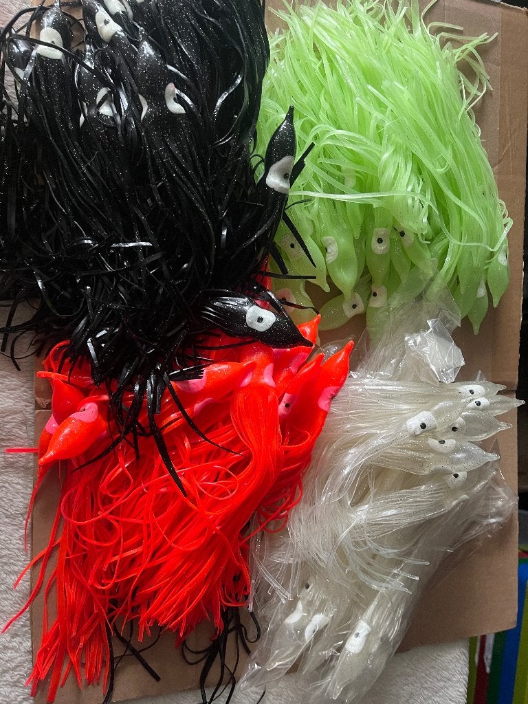adv 928 / NIEUW mixpartij 60 octopussen in mix 4 kleuren, Ophalen of Verzenden, Nieuw, Overige typen