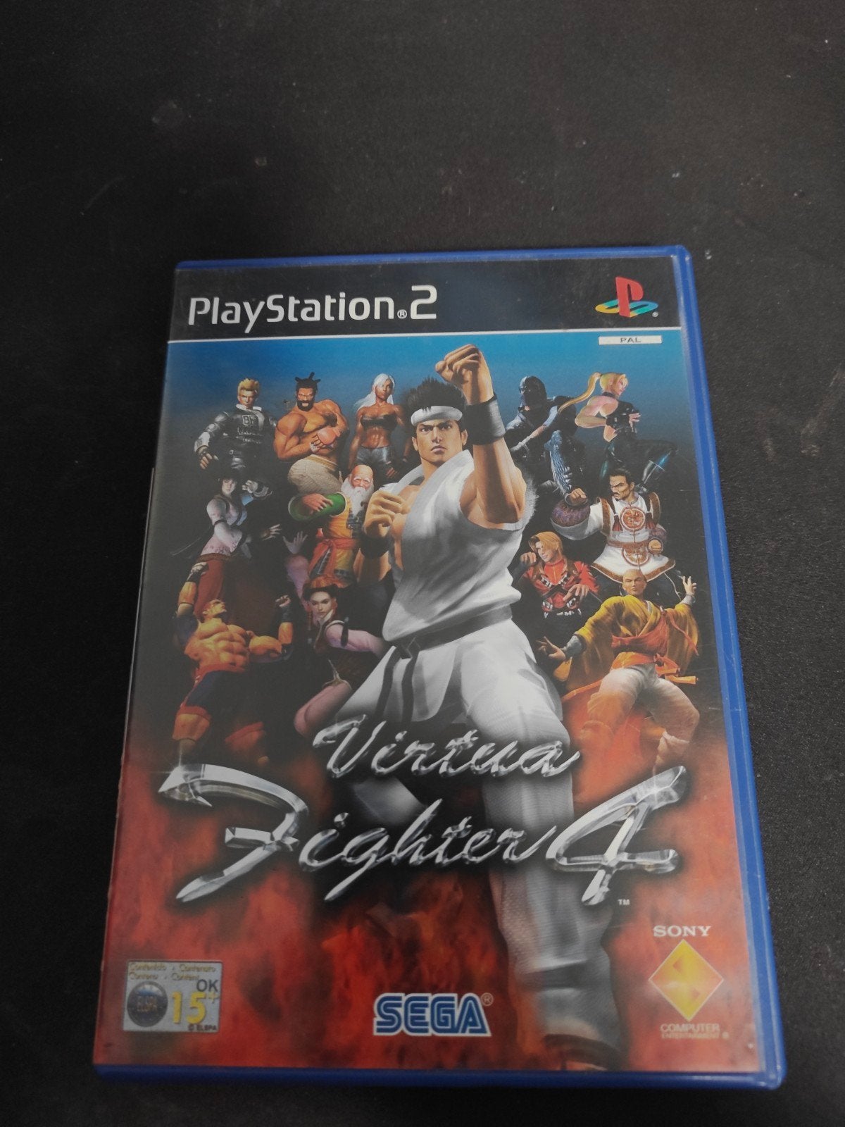 Virtua Fighter 4 – PS2 – Met handleiding & getest, Spelcomputers en Games, 2 spelers, Verzenden, Gebruikt, Vechten