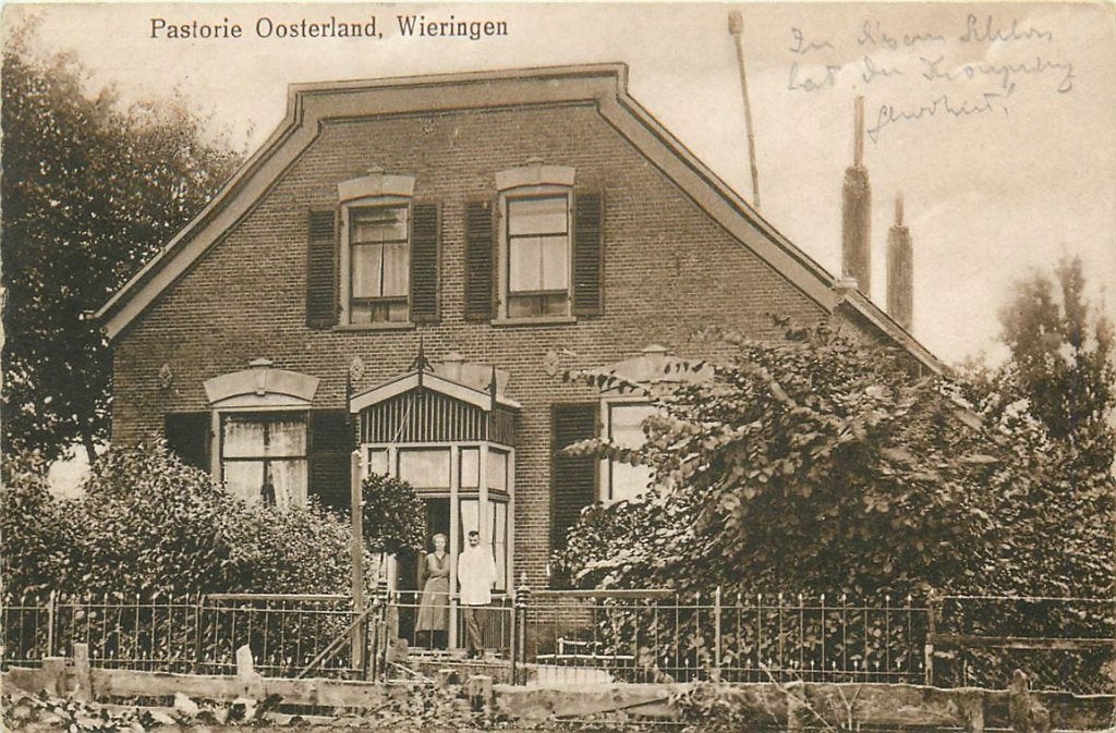 701-079-039 Oosterland Wieringen Pastorie, Verzenden, Voor 1920, Noord-Holland