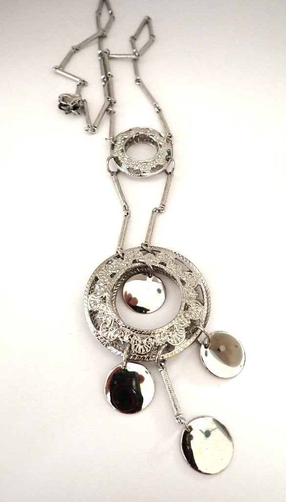 Aparte ketting met grote hanger, Sieraden, Tassen en Uiterlijk, Verzenden, Nieuw, Zilver, Overige materialen