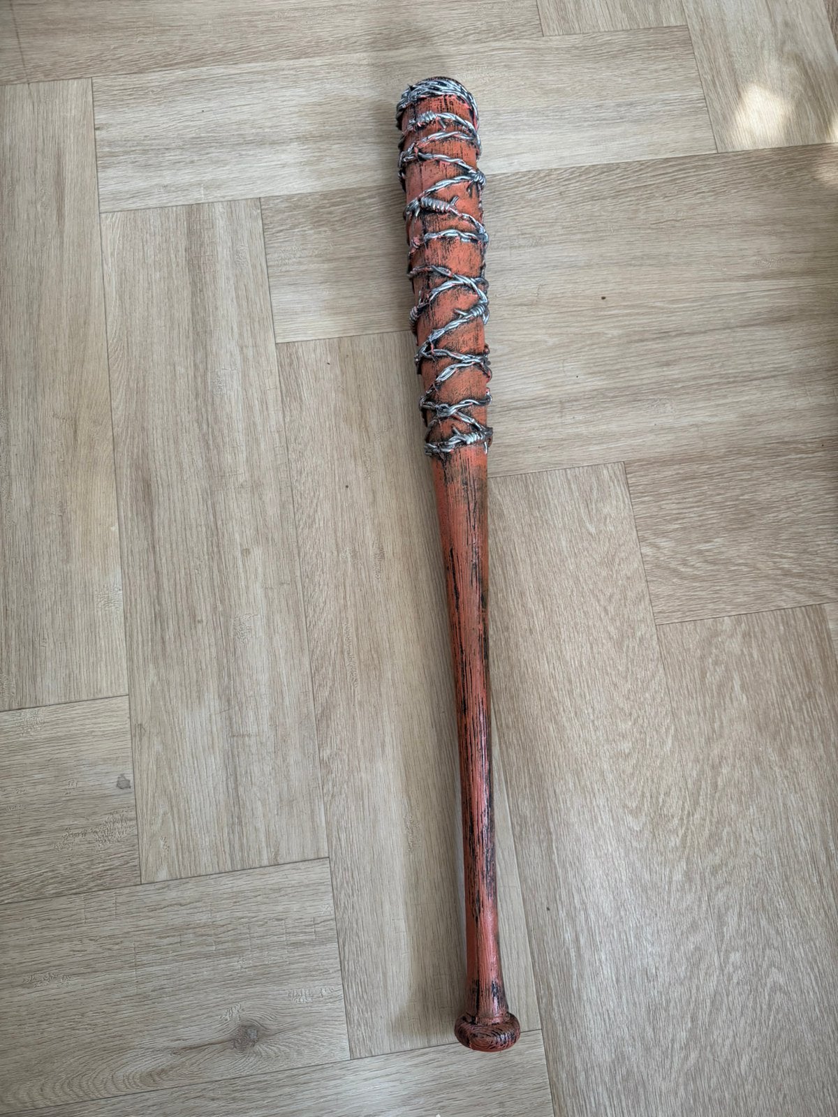 Rubbere namaak knuppel van Negan, Verzamelen, Ophalen of Verzenden, Zo goed als nieuw