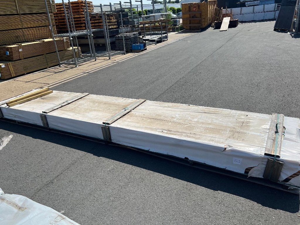 Vurenhouten overkapping 500x300 cm, Ophalen, Zo goed als nieuw, Veranda