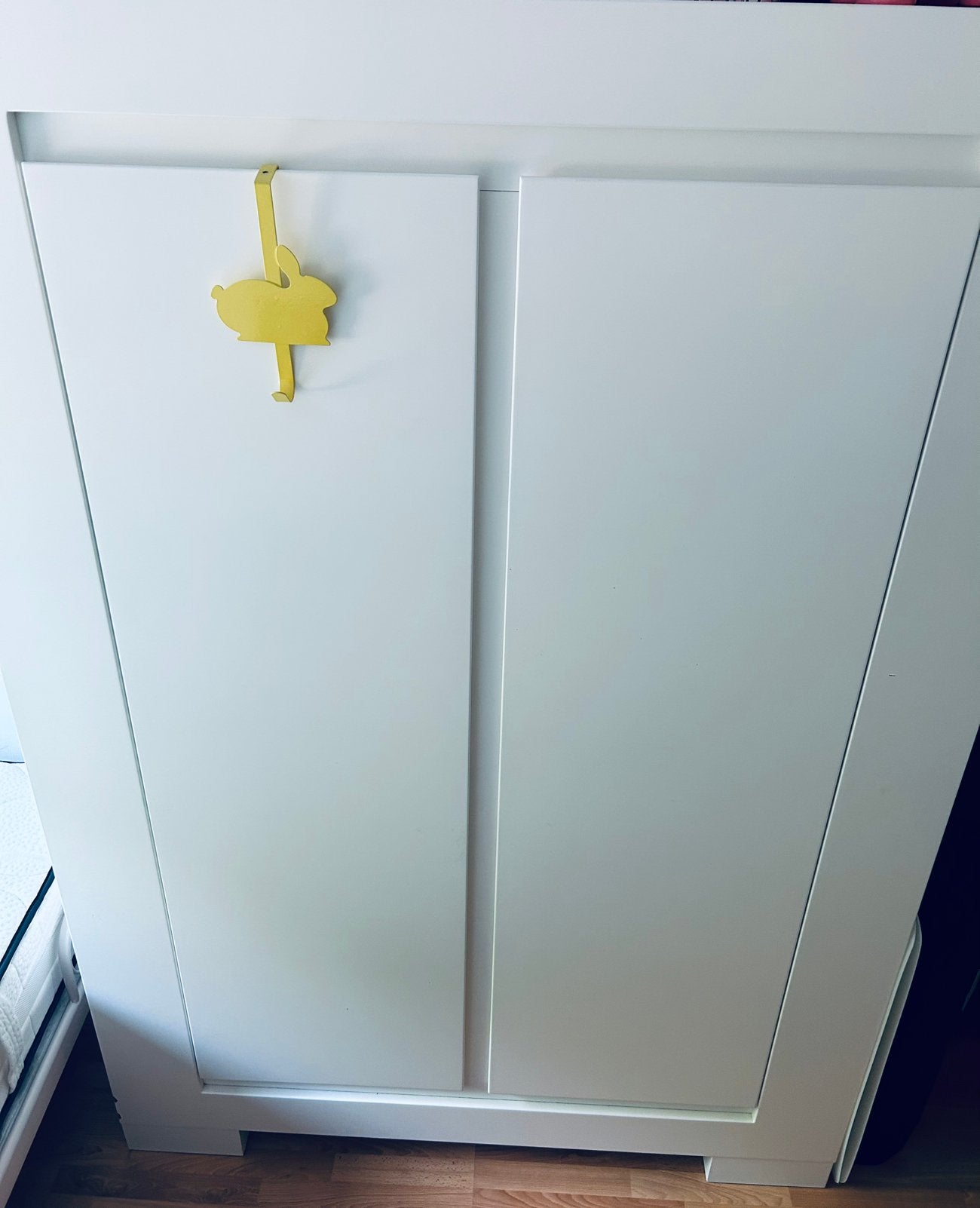 Kleding kast wit GRATIS, Huis en Inrichting, Kasten | Kledingkasten, Ophalen, Met deur(en), Gebruikt, 100 tot 150 cm