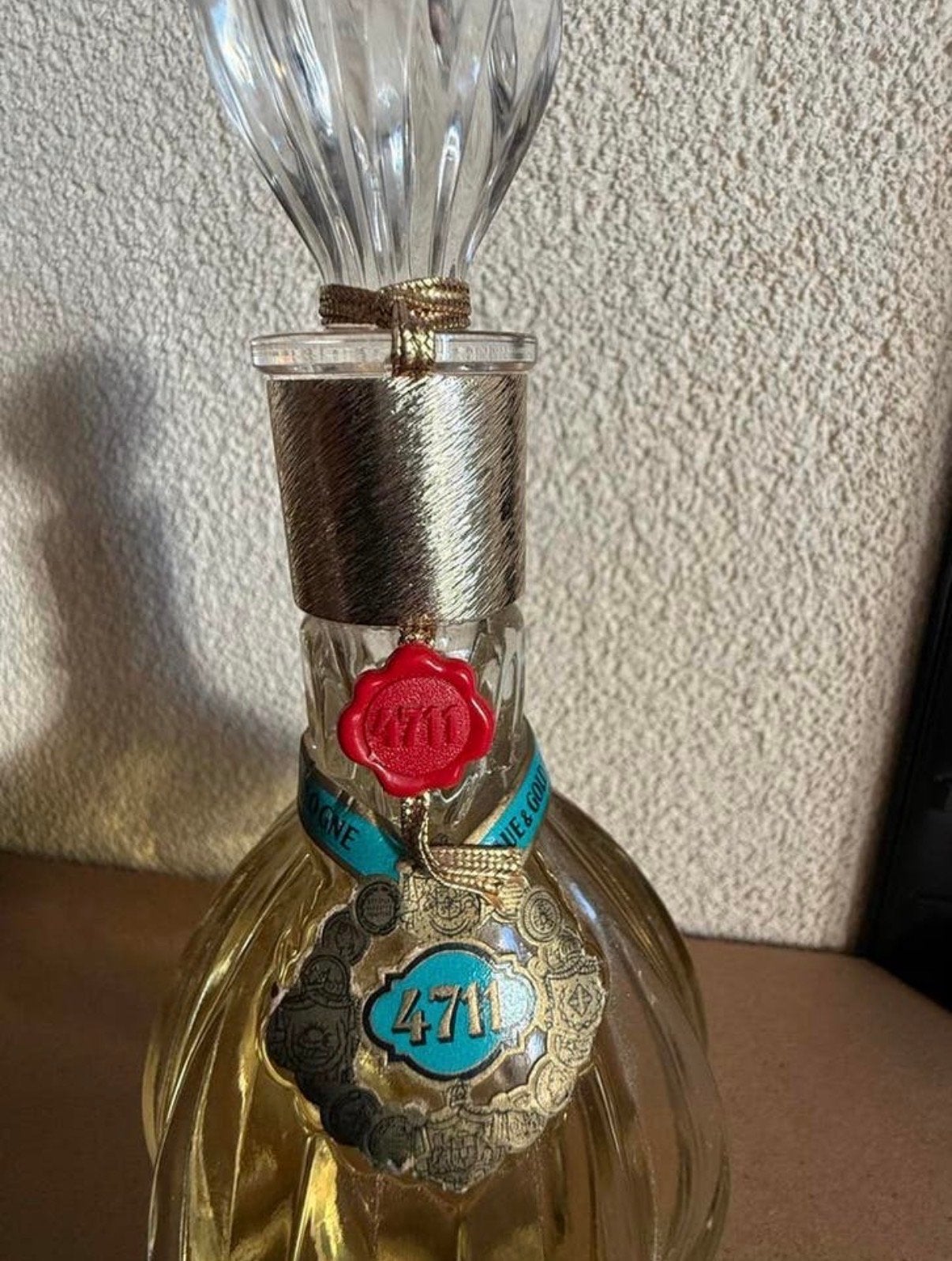 Vintage 4711 Eau de Cologne fles met originele dop, Ophalen of Verzenden