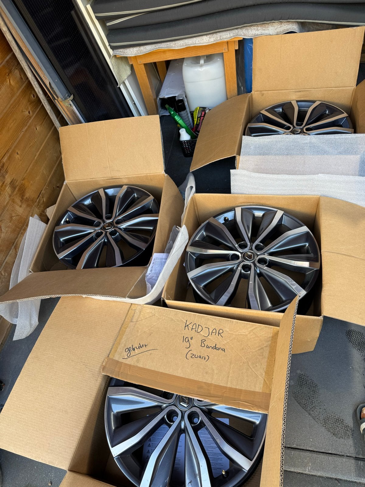 Renault Kadjar 19 inch velgen (gebruikt), Velg(en), Personenwagen, Zomerbanden, Ophalen